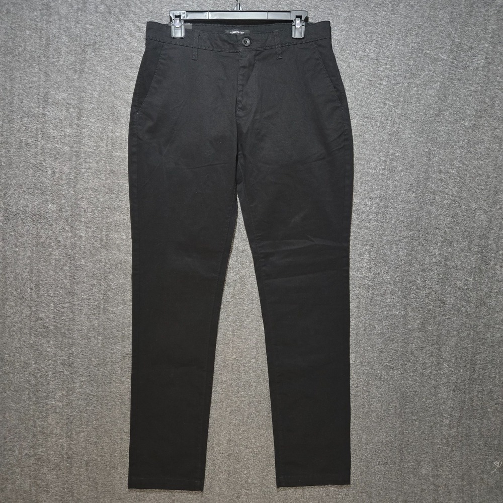 Kenneth Cole Chinos Tapered Fit Black Sz 32x32 (Meas 31x31) NWT